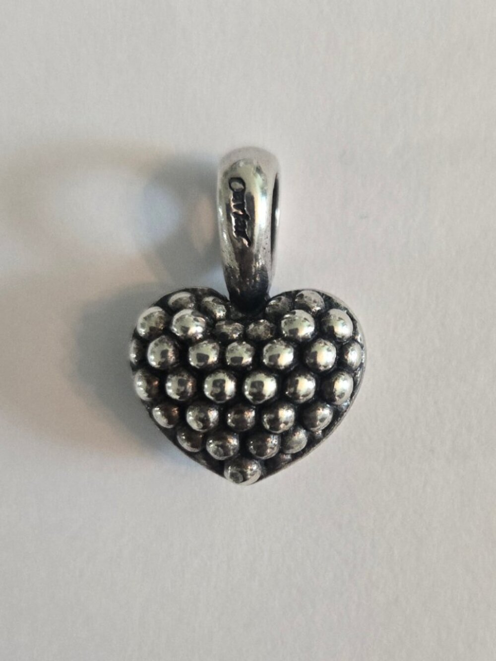 LAGOS beautiful Sterling Silver Caviar Beaded Pendant - Picture 2 of 2